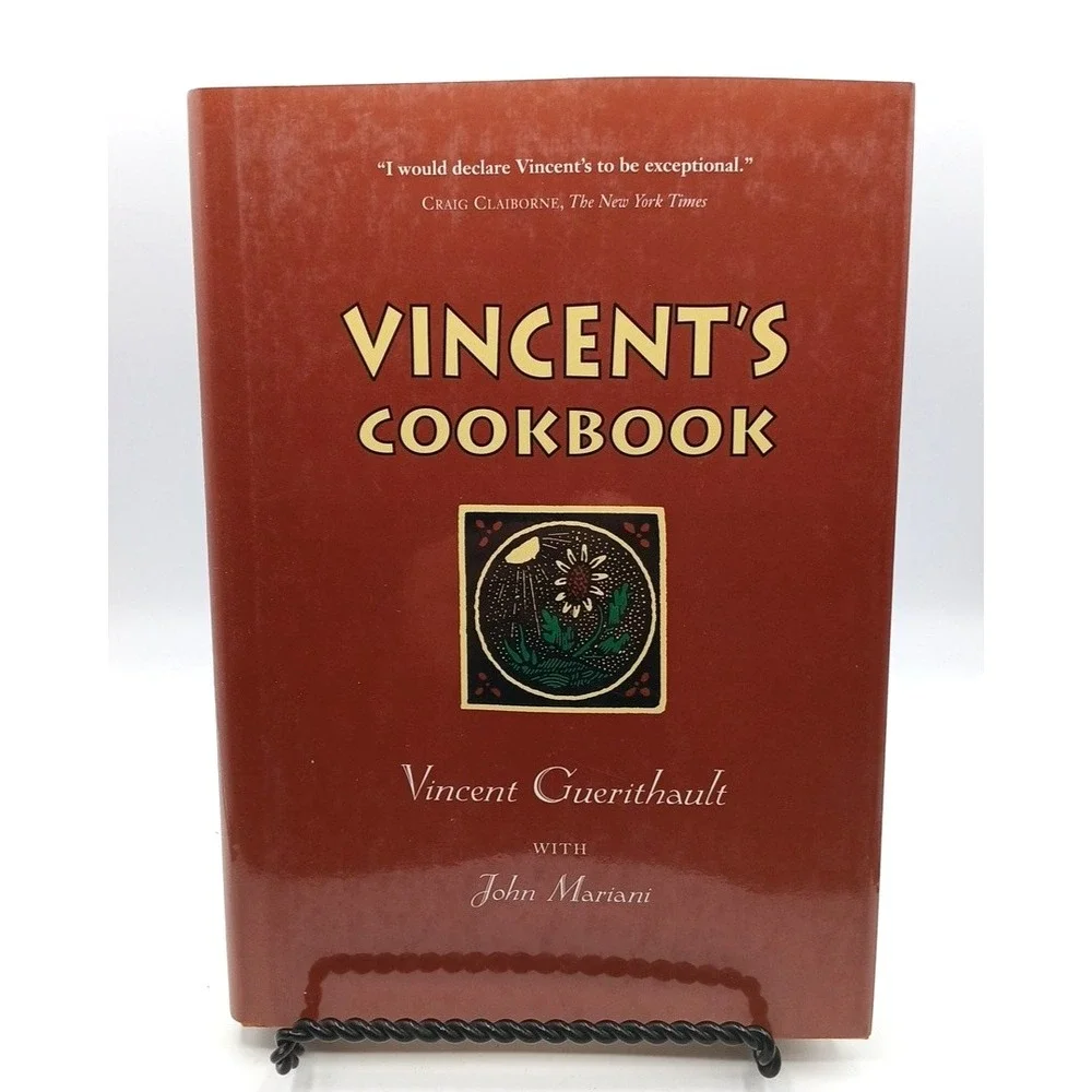 Vincents Cookbook Hardcover Vincent Guerithault 1st printing 1994‎ Arizona Chef